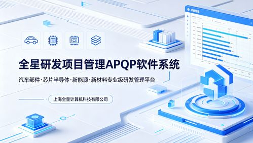 上海全星APQP软件系统 一站式研发项目与质量合规管理利器